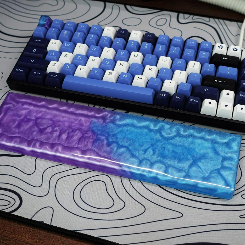 Kê tay bàn phím Liquid V1, chất liệu resin, phù hợp mọi kích cỡ bàn phím