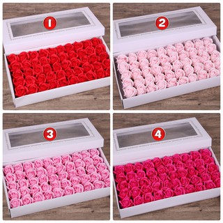 Hoa Hồng Sáp Thơm 3 Lớp Loại 1 Full Màu