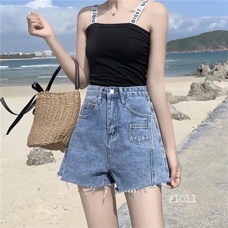 Quần đùi jean nữ thời trang Angel cao cấp mẫu mới OT 36