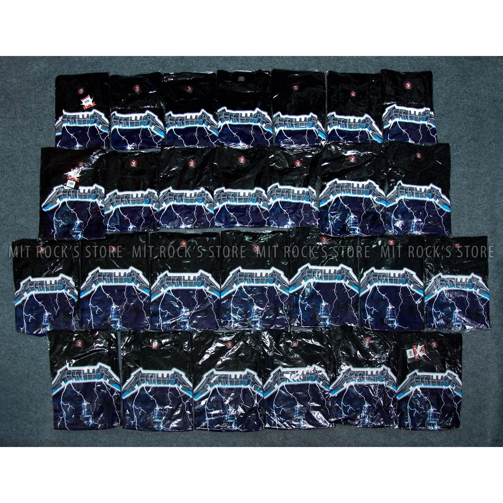 Áo Metallica - Rock band tee - Áo Rock - Size S, M, L, XL, XXL - Áo Thái Lan