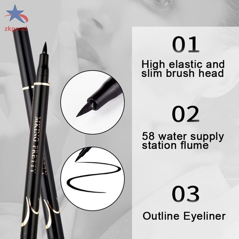 [Hàng mới về] Bút kẻ mắt dạng lỏng chống thấm nước nhanh khô dễ trang điểm | BigBuy360 - bigbuy360.vn