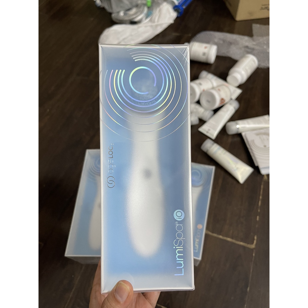 Máy rửa mặt lumispa iOS combo 1may +1 srm + bảo hành 2 năm iOS