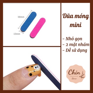Dũa móng tay mini dũa móng tay giả Nailbox