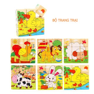 Ghép Gỗ Nhiều Chủ Đề Luyện IQ