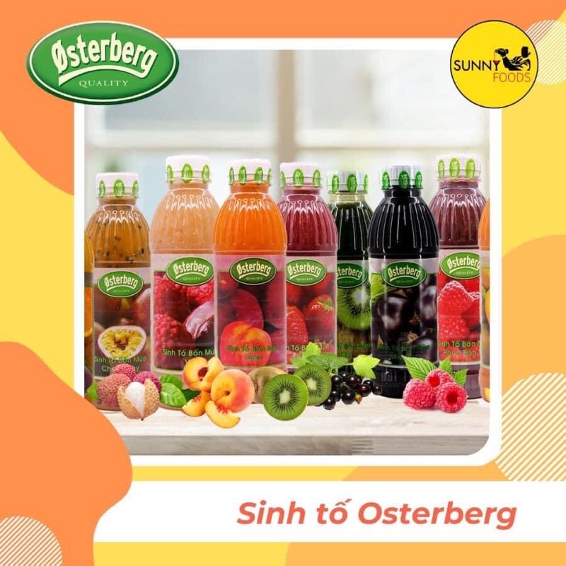 Sinh tố Osterberg 1L đủ vị