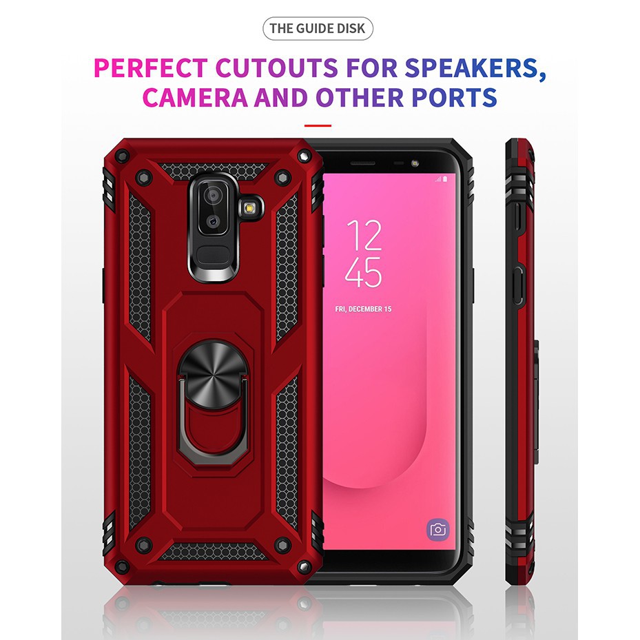 Ốp Điện Thoại Chống Sốc Có Giá Đỡ Cho Samsung Galaxy A6 Plus J8 2018 | BigBuy360 - bigbuy360.vn