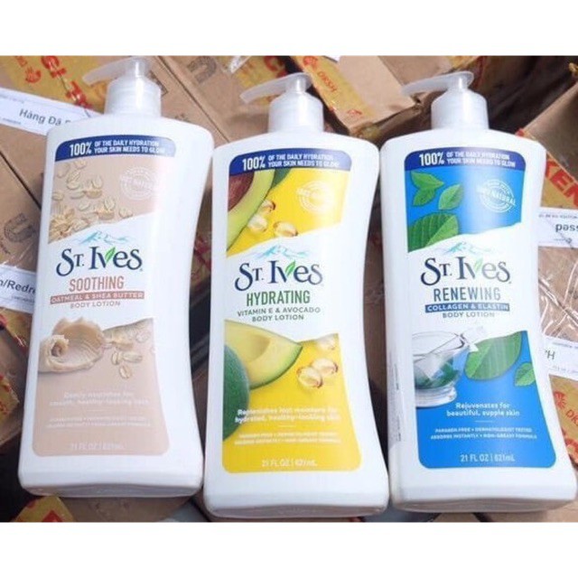 Sữa dưỡng thể st.Ives 621ml