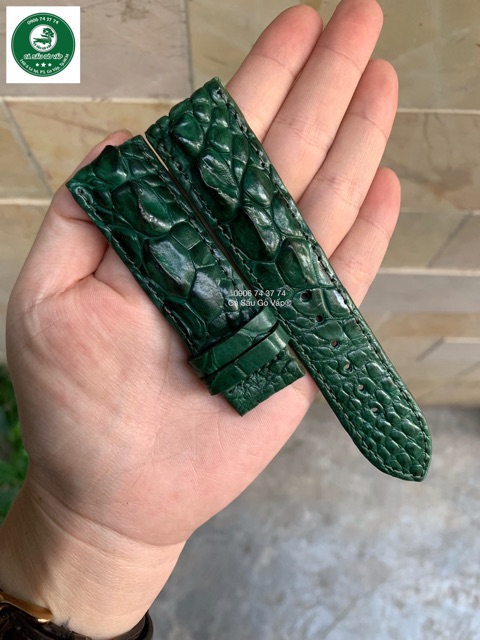 Dây Đồng Hồ Da Gai cá sấu