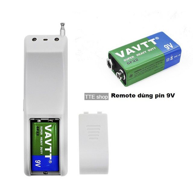 Tay remote 3 nút (tới, dừng, lui) điều khiển đảo chiều