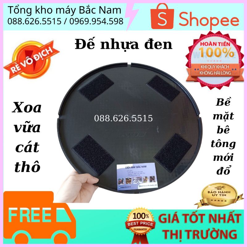 Phụ kiện máy xoa vữa,xoa hồ, trát tường, đầy đủ đế nhựa đen, đế xốp, đế giấy nhám, đế liền máy