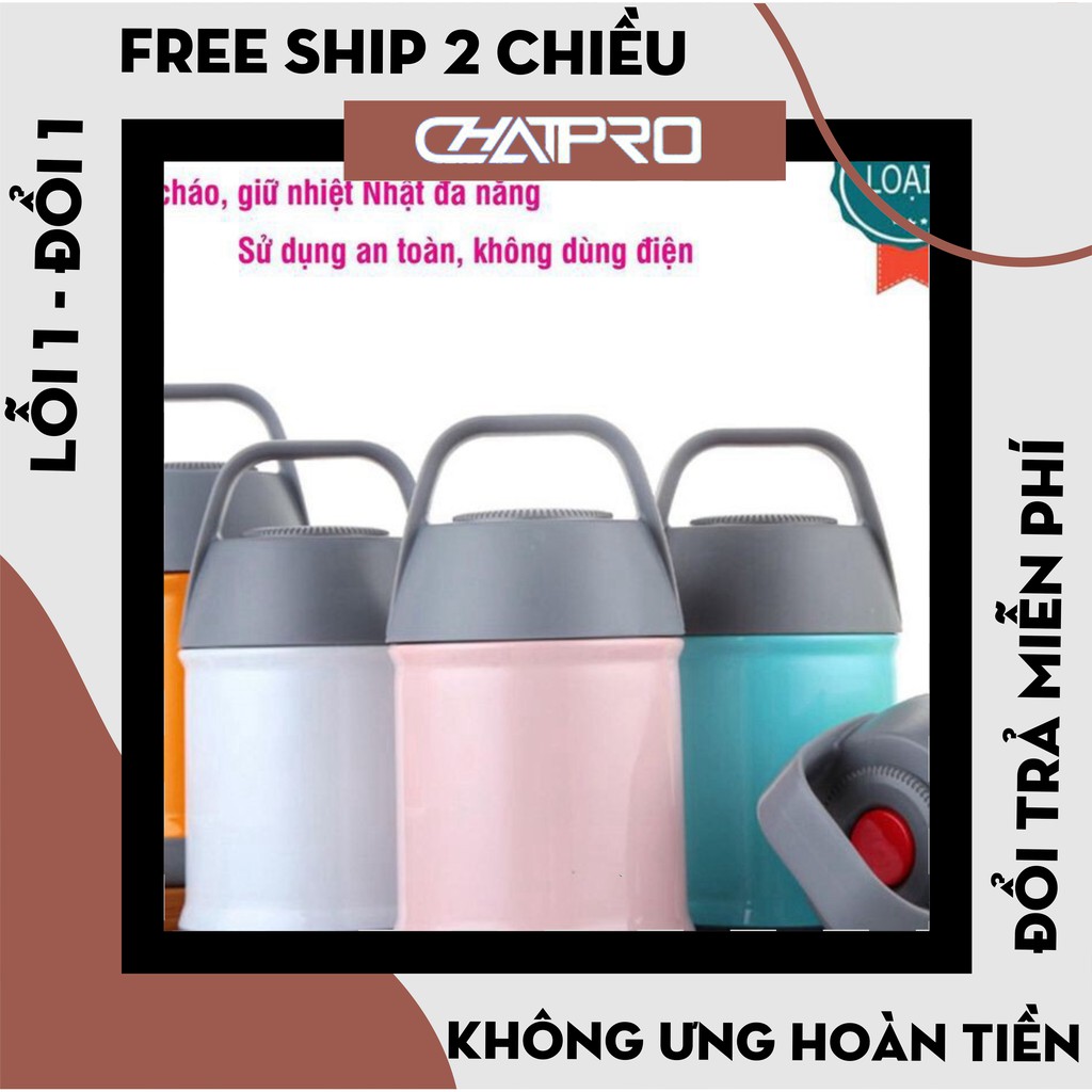 bình ủ cháo giữ nhiệt inox 450ml Nhật Bản, bình ủ cháo cao cấp cho bữa ăn nhanh tiện lợi