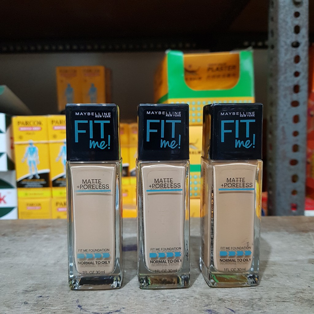 (hàng Mới Về) Kem Nền Maybelline Fit Me Chất Lì + Lỗ Chân Lông | BigBuy360 - bigbuy360.vn