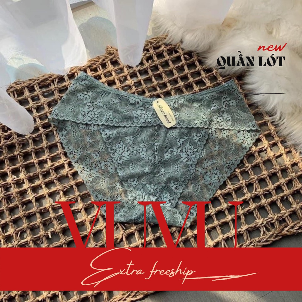 Quần Lót Ren Quần Lót Sexy - Đồ Lót Gợi Cảm Không Viền- Vải Xuyên Thấu - Đủ Màu | BigBuy360 - bigbuy360.vn