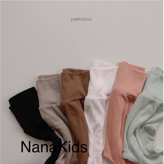 Legging Gân Lạnh Peekaboo (Đũng tròn, cạp cao)