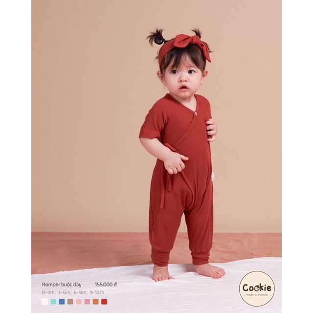 Cookie - Body cộc cotton tăm lạnh mềm, mát