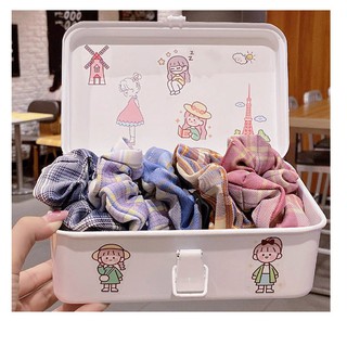 SCRUNCHIES RANDOM NHIỀU MẪU/ DÂY CỘT TÓC