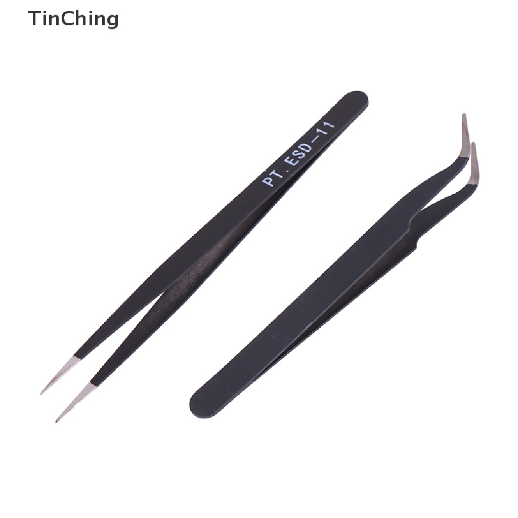 Set 6 nhíp uốn cong chống tĩnh điện chuyển dụng để sửa chữa