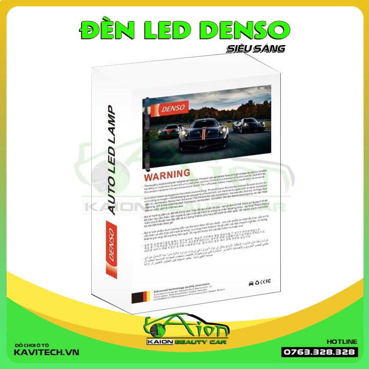 Bóng đèn LED ô tô Denso H1 H4 H7 H11 9005 9006