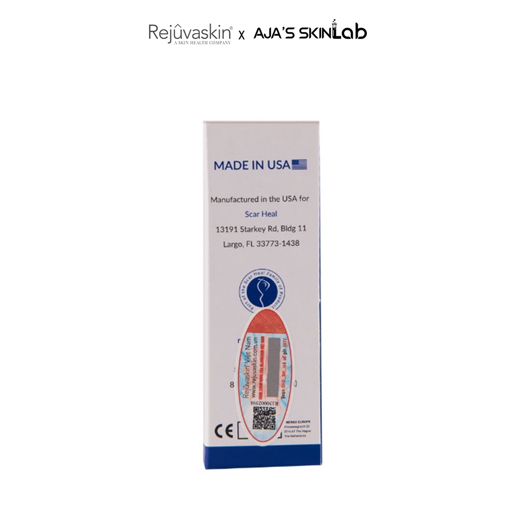 Gel ngăn ngừa, làm xẹp sẹo lồi, phì đại Rejuvasil REJUVASKIN 15ml - AJA'S SKINLAB