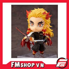 (CÓ SẴN) MÔ HÌNH CHÍNH HÃNG (JPV) NENDOROID 1541 DEMON SLAYER KIMETSU NO YAIBA KYOJURO RENGOKU