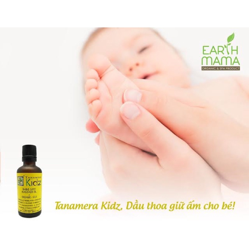 Dầu giữ ấm và chống đầy hơi tanamera kids