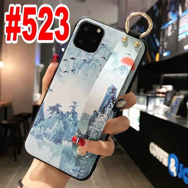 GNC|Realme 6i 5i 5s 5 XT X2 C11 C1 C2 Pro OPPO A53 A52 A92 A31 A91 A12 A5 A9 F11 A5s A7 A3s F9 F5 A1K K3 Reno3 White Crane Case+Wristband