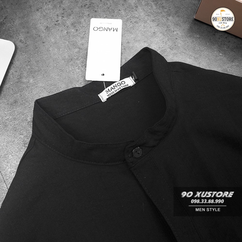 [Full Box] Bộ Đũi Nam Áo Cộc , Quần Dài Mùa Hè | BigBuy360 - bigbuy360.vn