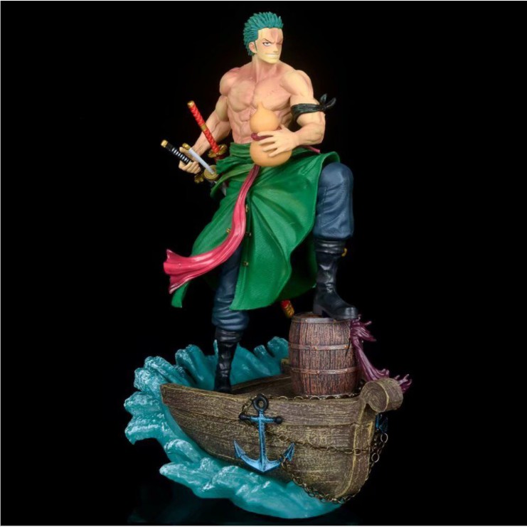 Mô Hình Figure One Piece Zoro đi thuyền 37cm