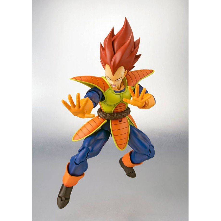 [Hàng có sẵn-Xả hàng tăng doanh số] Mô hình khớp cử động Dragon Ball SHF Vegeta Fighting Suit Bida cao 15cm