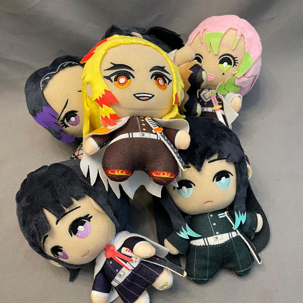 DARON Búp Bê Nhồi Bông Nezuko 15cm Kimetsu No Yaiba Tanjirou Inosuke Kyoujurou