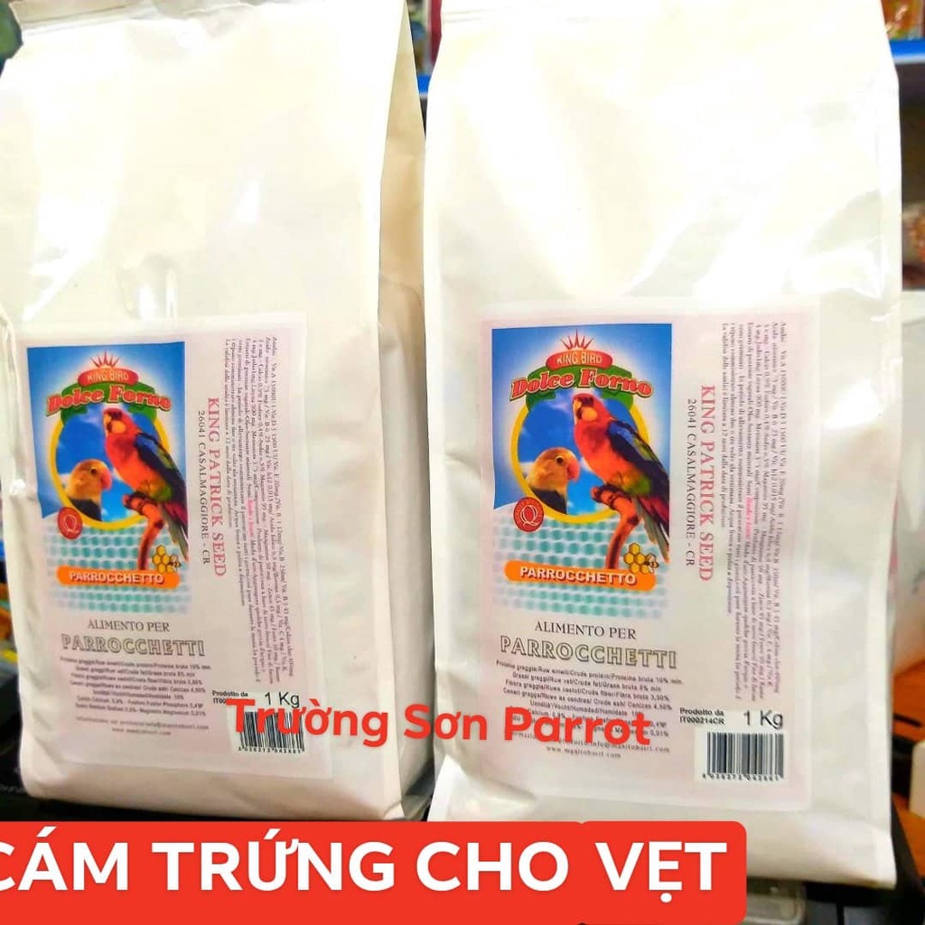 100g cám trứng cho vẹt