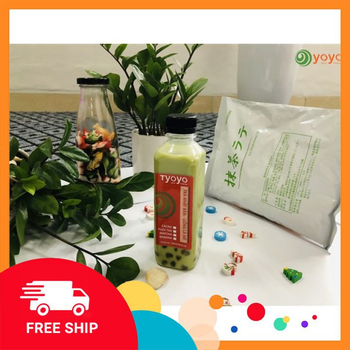 Bột trà matcha latte 500g - 💖FreeShip💖- Hàng Nhật Bản chất lượng cao, thanh lọc cơ thể, tươi trẻ làn da