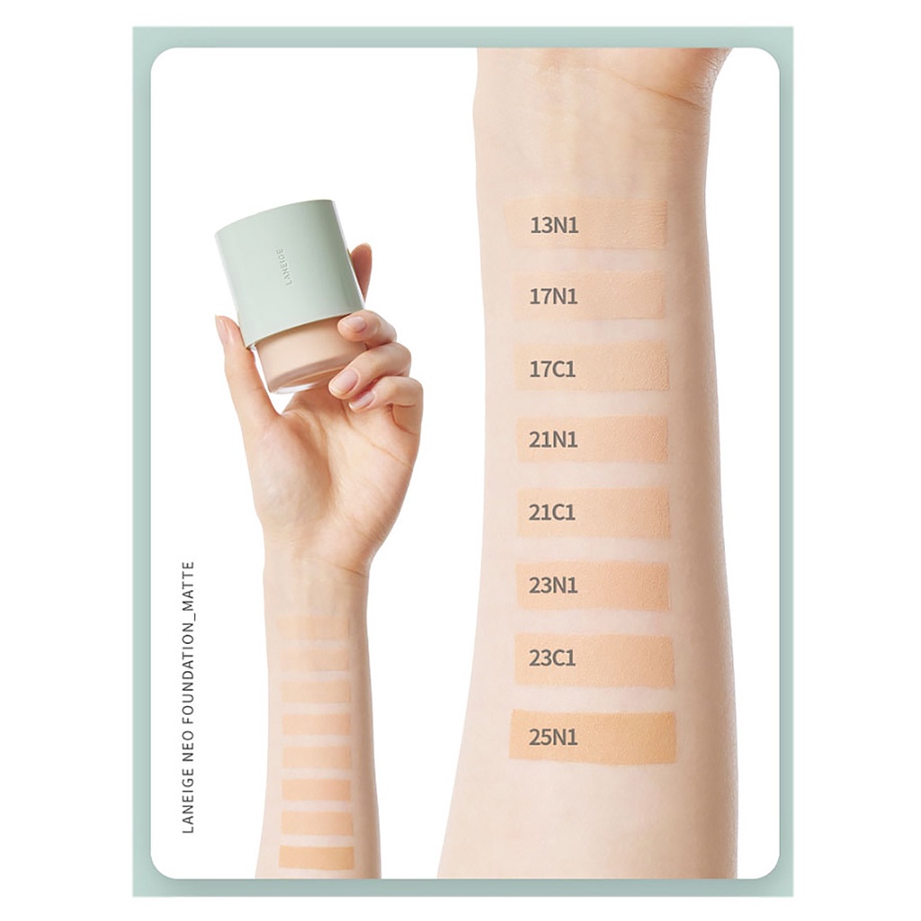 Kem nền LANEIGE Neo Foundation Matte 30ml cao cấp - mịn lì 48H