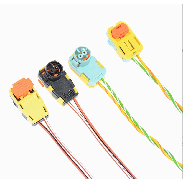 Giắc cắm bơm hơi 2 lỗ (2 kiều như hình) (giá 1 sợi)
