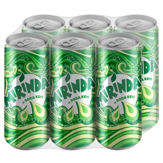 Lốc 6 lon nước ngọt mirinda vị soda kem 320ml/lon