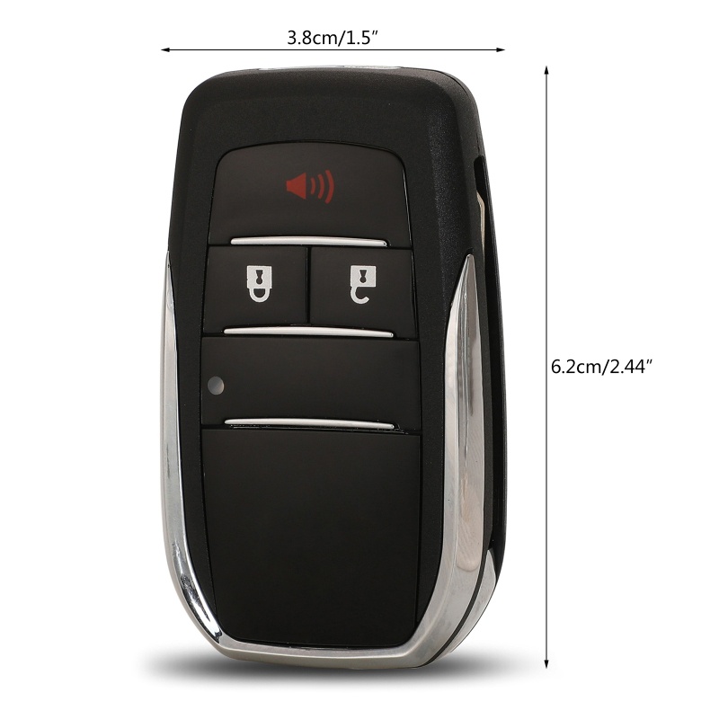 Vỏ Bọc Chìa Khóa Điều Khiển Từ Xa 2 / 3 / 4 Nút Cho Xe Hơi Rei