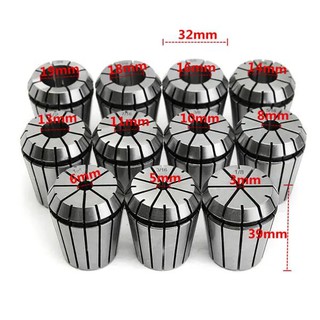 Collet ER25-HJW kẹp mũi phay, mũi khoan. Senga, ống kẹp dao độ chính xác cao.