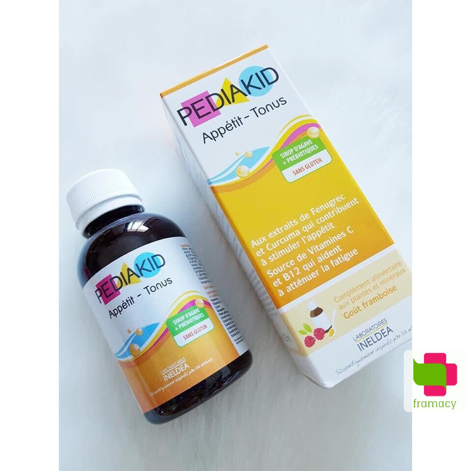 Siro giúp trẻ ăn ngon, hỗ trợ hệ tiêu hóa khỏe mạnh Pediakid Appétit Tonus, Pháp, Suzy baby