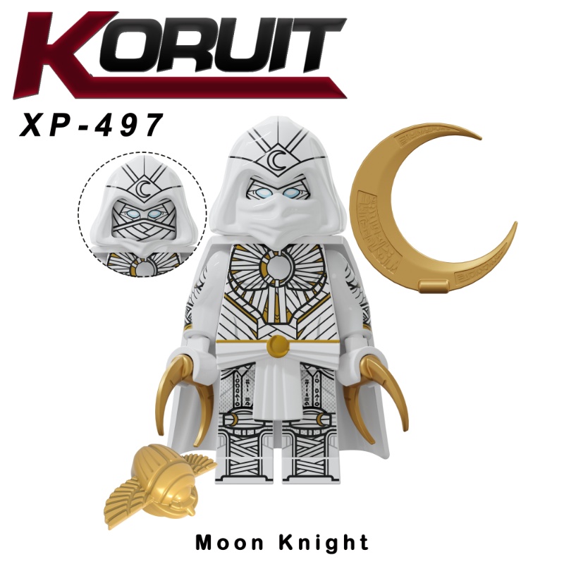 Mô Hình Đồ Chơi Lắp Ráp Hiệp Sĩ Moonlight Moon God Kongsu Marvel