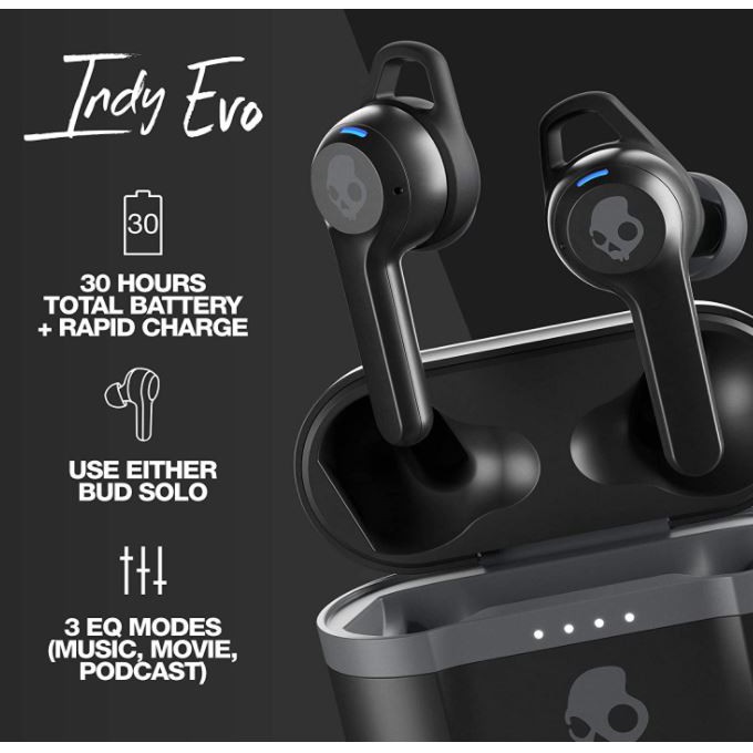 Tai nghe Bluetooth Skullcandy Indy Evo True Wireless - Bảo hành 12 tháng chính hãng