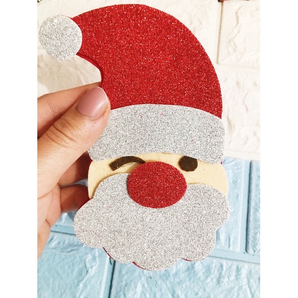 Ông già Noel Handmade 20cm -Ảnh thật