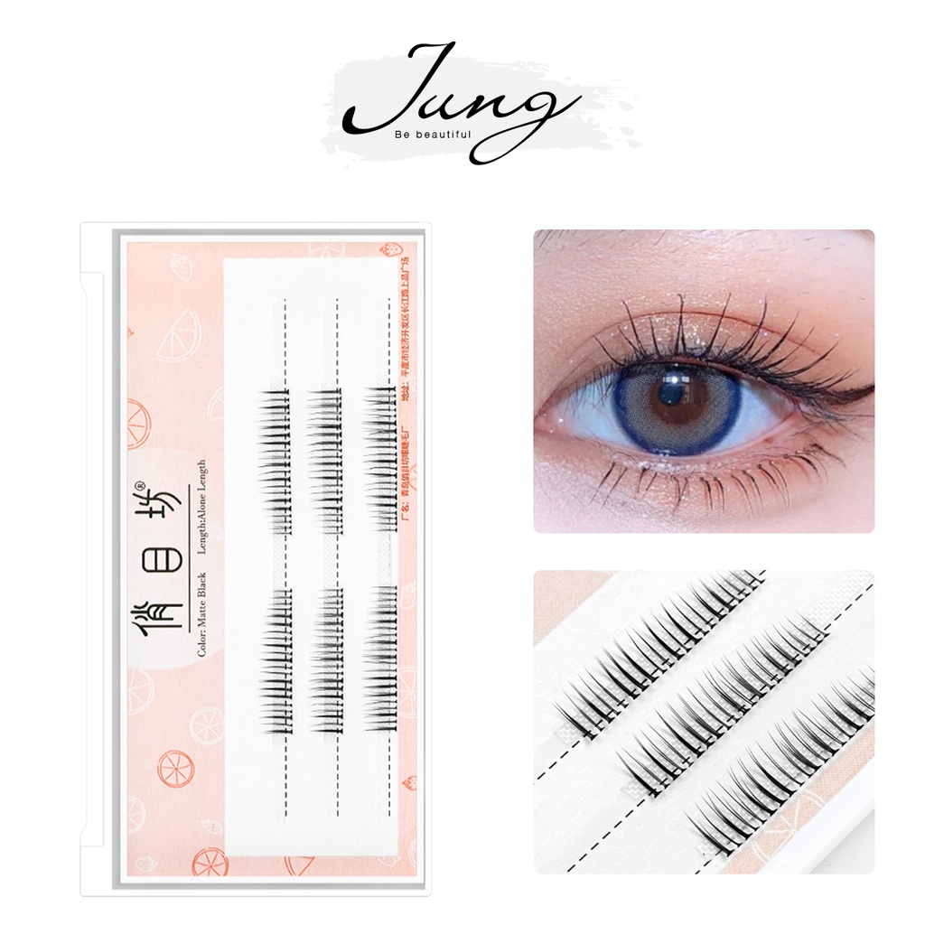 [JUNG] Hộp lông mi giả tự nhiên lông mi dưới A02