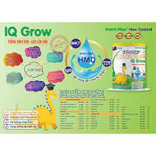Nutriplus colos mk7 colostrum iq grow 850gr