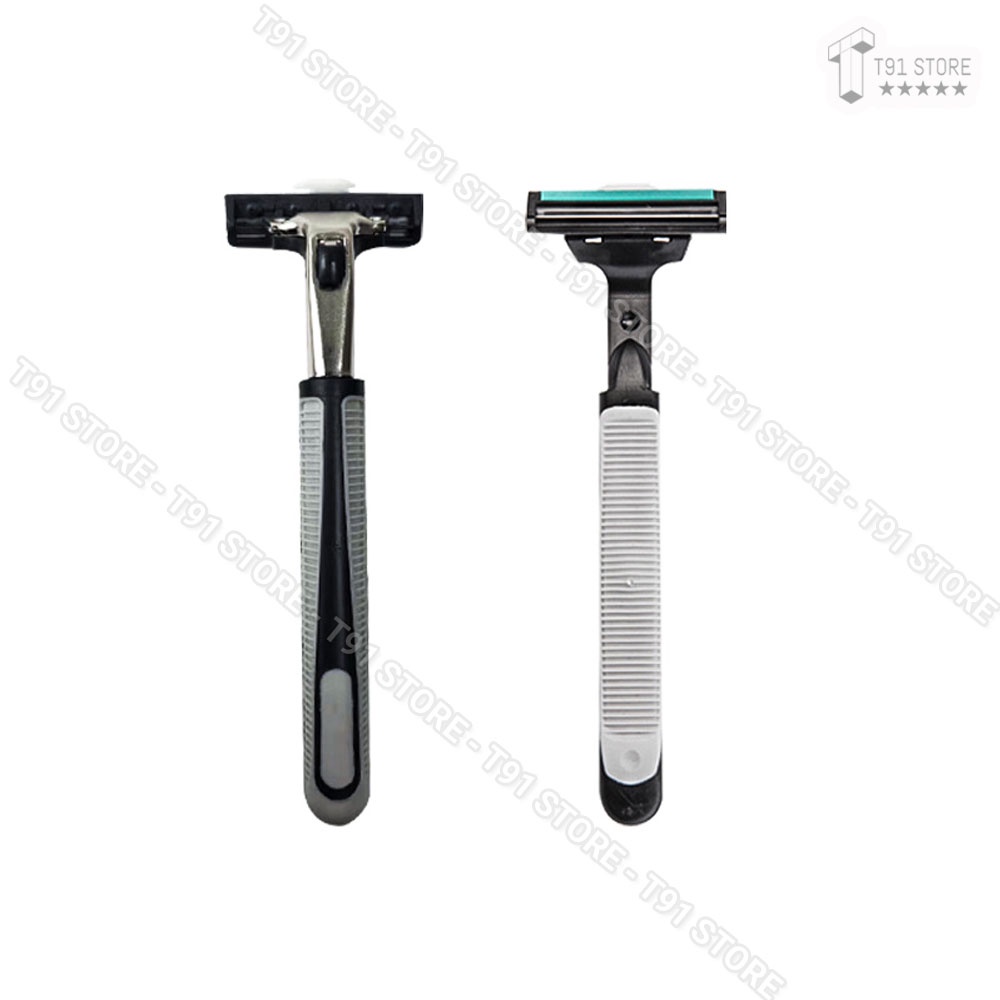 Bộ dao cạo râu 2 lưỡi công nghệ mới kèm 36 đầu thay thế tiện lợi - Tặng kèm tuýp kem cạo râu cho chàng thêm bảnh bao