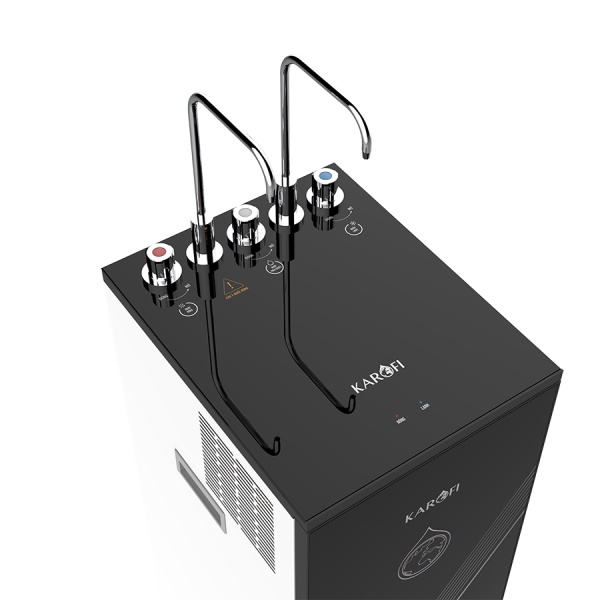 Máy lọc nước nóng - nguội - lạnh Karofi KAD-M28, 10 lõi SMAX, làm lạnh sâu bằng block, nóng siêu tốc, bảo hành 36 tháng