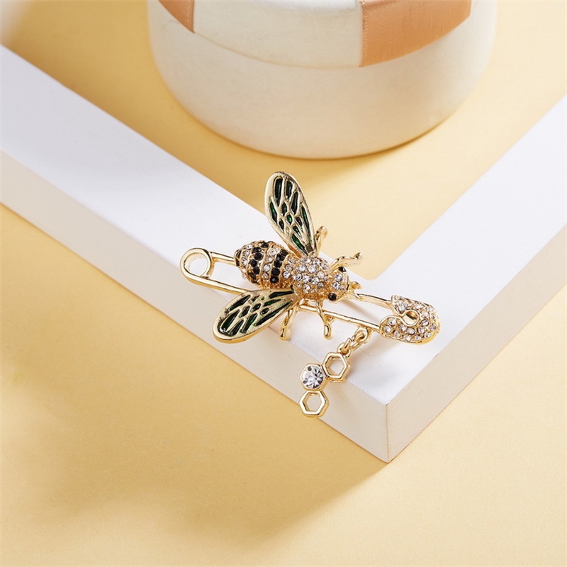 Ghim Cài Áo Hình Chú Ong Phong Cách Retro Thời Trang Cho Nam Nữ