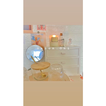 Hộp 3 ngăn kéo để bàn học sinh đựng đồ cá nhân để bàn làm việc
