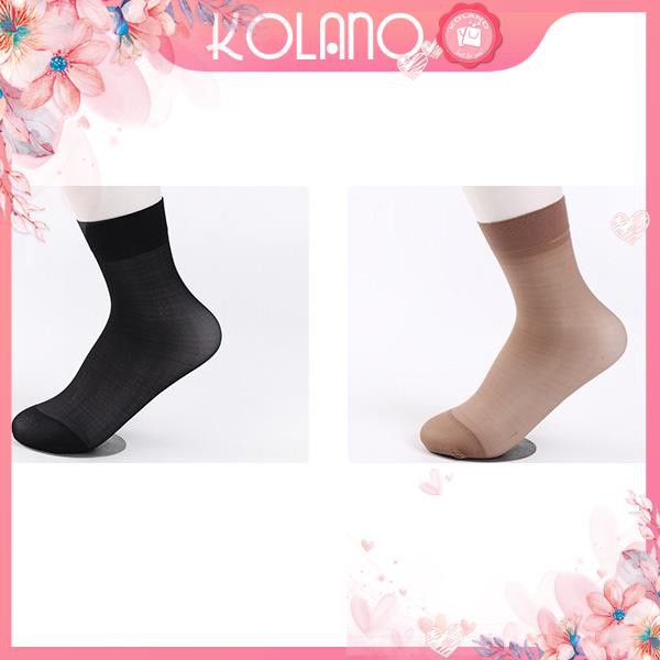Tất nữ cổ cao KOLANO vớ co giãn da chân nhiều màu đi giày thể thao tập gym, chạy bộ, yoga FAS-001324