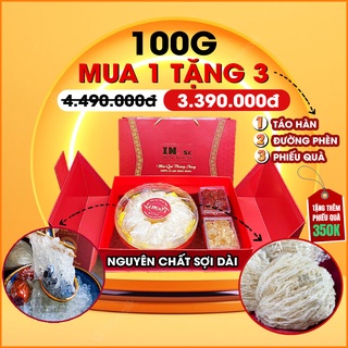 100g Yến Tinh Chế Nguyên Chất VIP  Nhiều Sợi To - Yến Sào Tinh Chế Sợi - Yến Sào Nha Trang INest