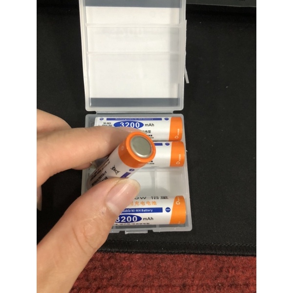 Pin xạc AA dung lượng 3200mah,giá 1  viên pin
